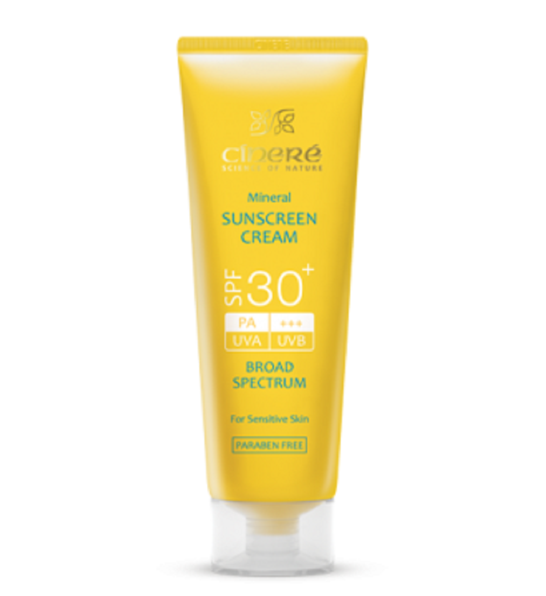 کرم ضد آفتاب SPF30+ بدون رنگ مینرال سینره