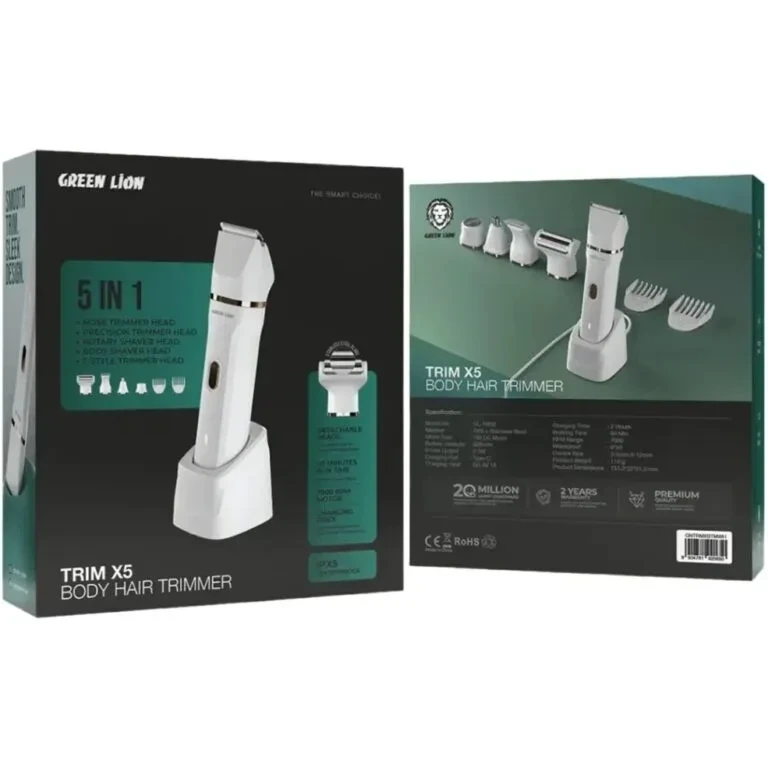 ماشین اصلاح مو گرین لاین مدل Trim X5 Body Hair Trimmer ضد آب
