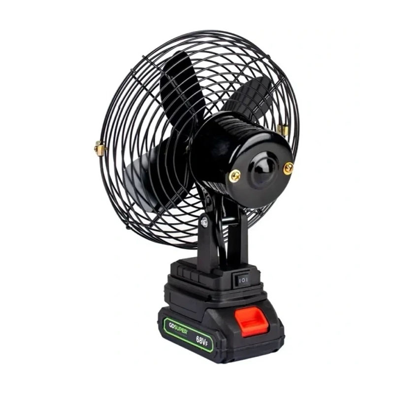 پنکه شارژی بدنه فلزی باطری 48 ولت مدل FAN LITHIUM | سایز بزرگ + (گارانتی طلایی)جدید