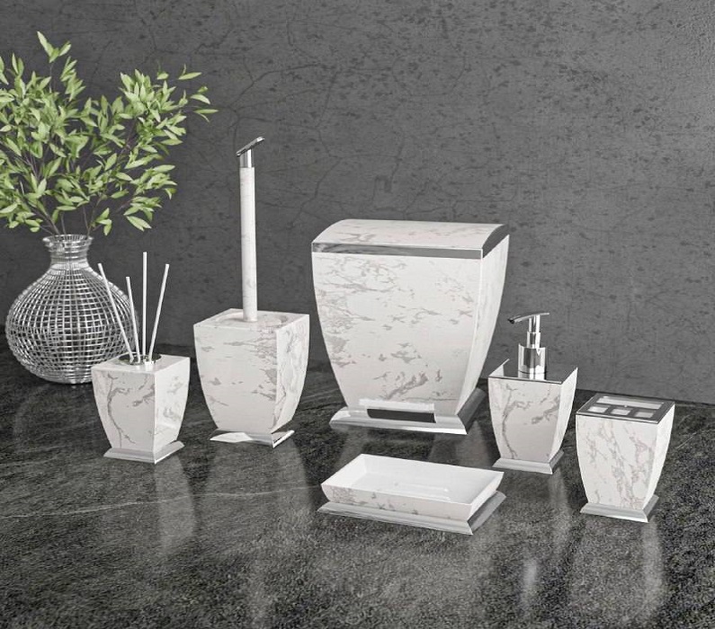 ست 6 پارچه سرویس بهداشتی مدل آوا برند Harmony