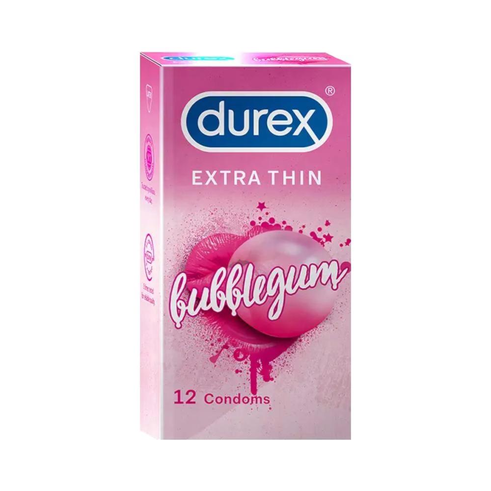 کاندوم دورکس مدل Extra Thin bubblegum بسته 12 عددیجدید