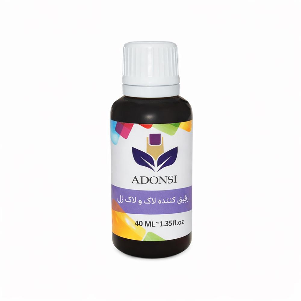 محلول رقیق کننده لاک ژل آدونسی مدل DILUENT حجم 40 میلی لیترجدید