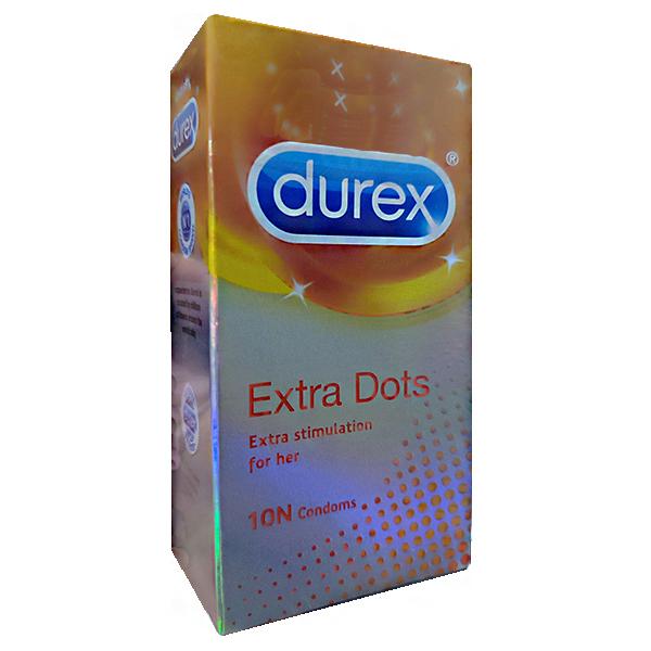 کاندوم دورکس مدل Extradots1403 بسته 10 عددیجدید