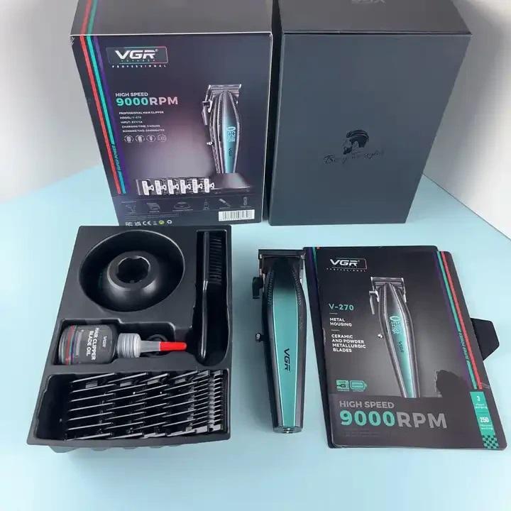 ماشین اصلاح موی سر و صورت وی جی ار مدل v-270جدید