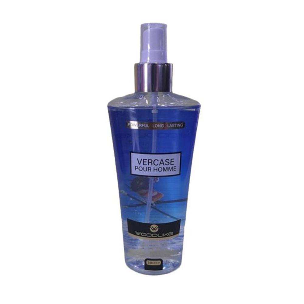 بادی اسپلش مردانه وودلایک مدل VERCASE POUR HOMME حجم 250 میلی لیترجدید