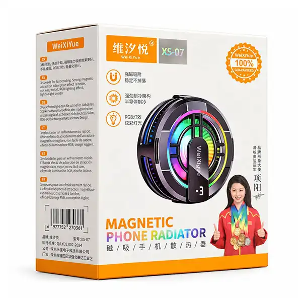 فن خنککننده موبایل مدل XS-07 برند ویشایو(WeiXiYue)جدید