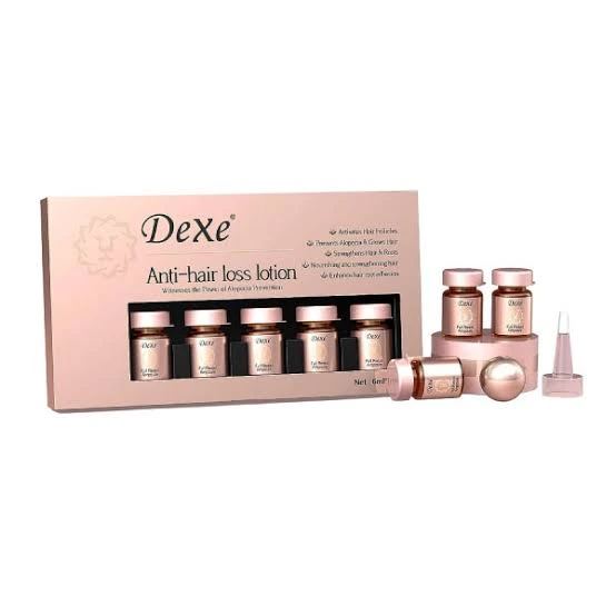 لیرا بیوتی- لوسیون ضد ریزش مو Dexe Anti-Hair Loss دگزه | پک 10 عددی ویال 6 میل