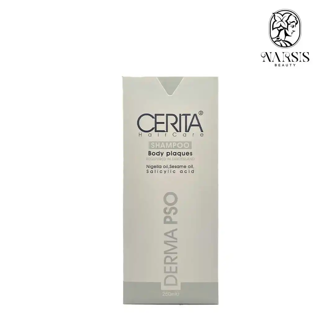  شامپو بدن پسوریازیس سریتا مدل Derma PSO حجم 250 میلی لیتر نارسیس بیوتی