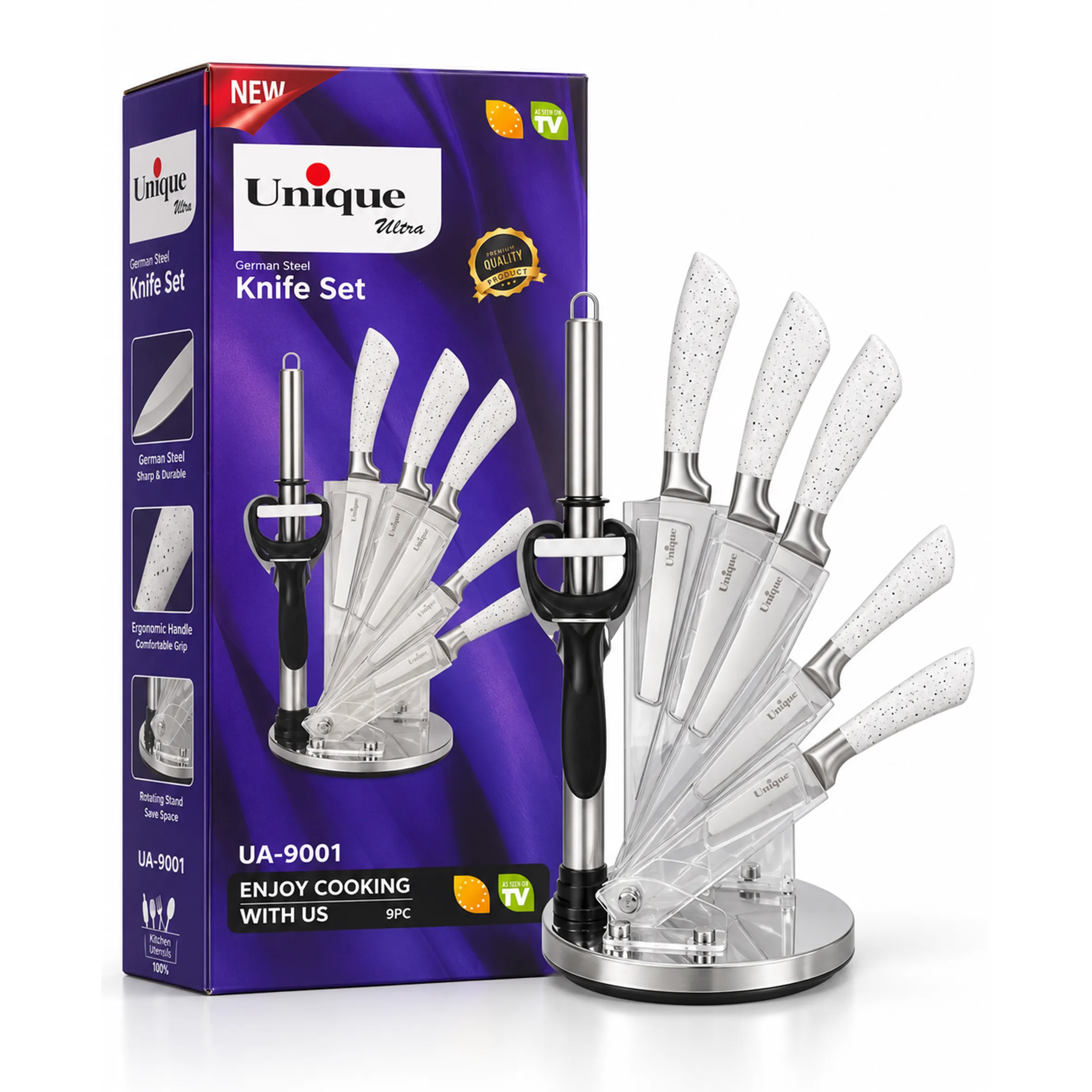 سرویس چاقو یونیک UA-9001