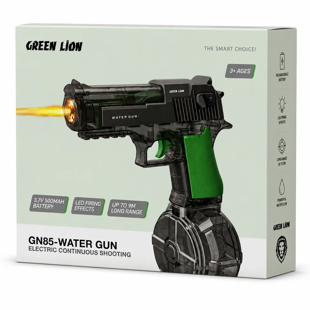 تفنگ آب پاش GN85 Green Lion Gn85-Water Gun