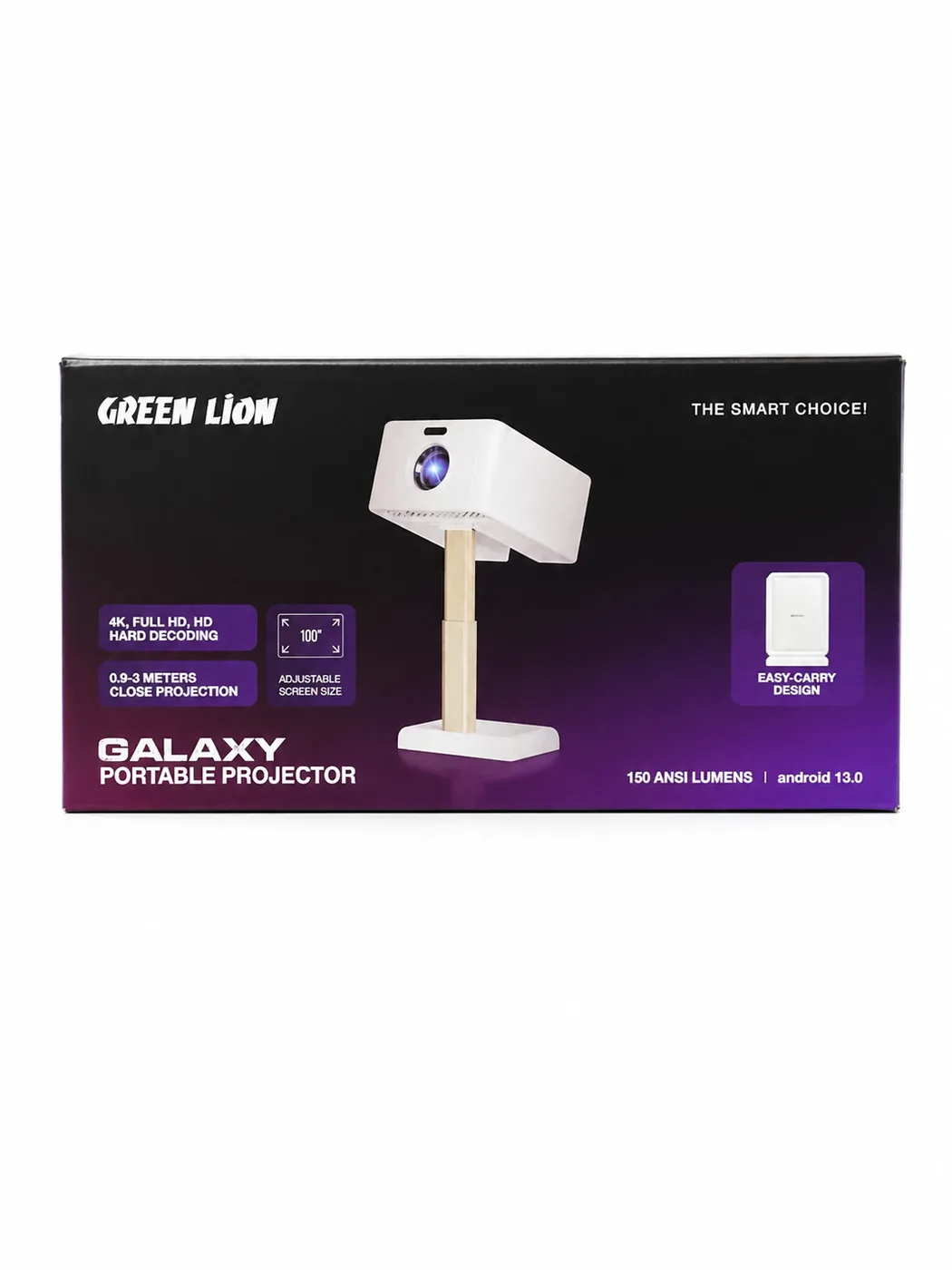 ویدیو پروژکتور Galaxy GPJ4K5 Green Lion G_Portable Lite Android 13جدید