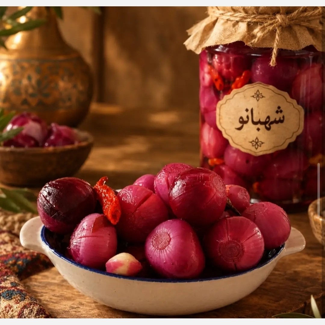 شور ترشی جدید درجه یک شهبانو
