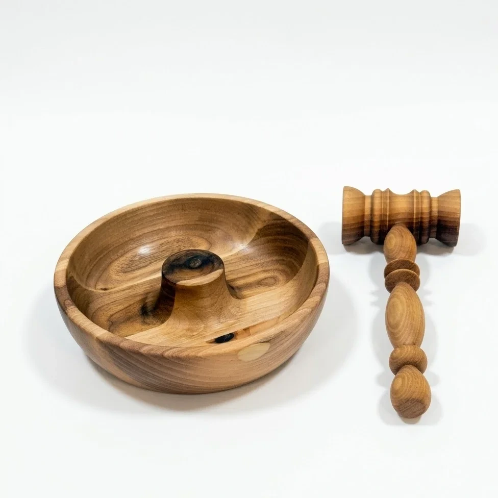گردو شکن چوبی 