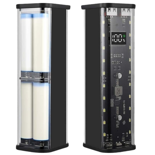 کیس Transparent پاوربانک فست شارژ 20000mAh با خروجی USB مدل BQ-S18PDجدید