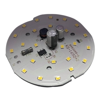 LED DOB مهتابی 220VAC 30W گرد قطر 73mmجدید