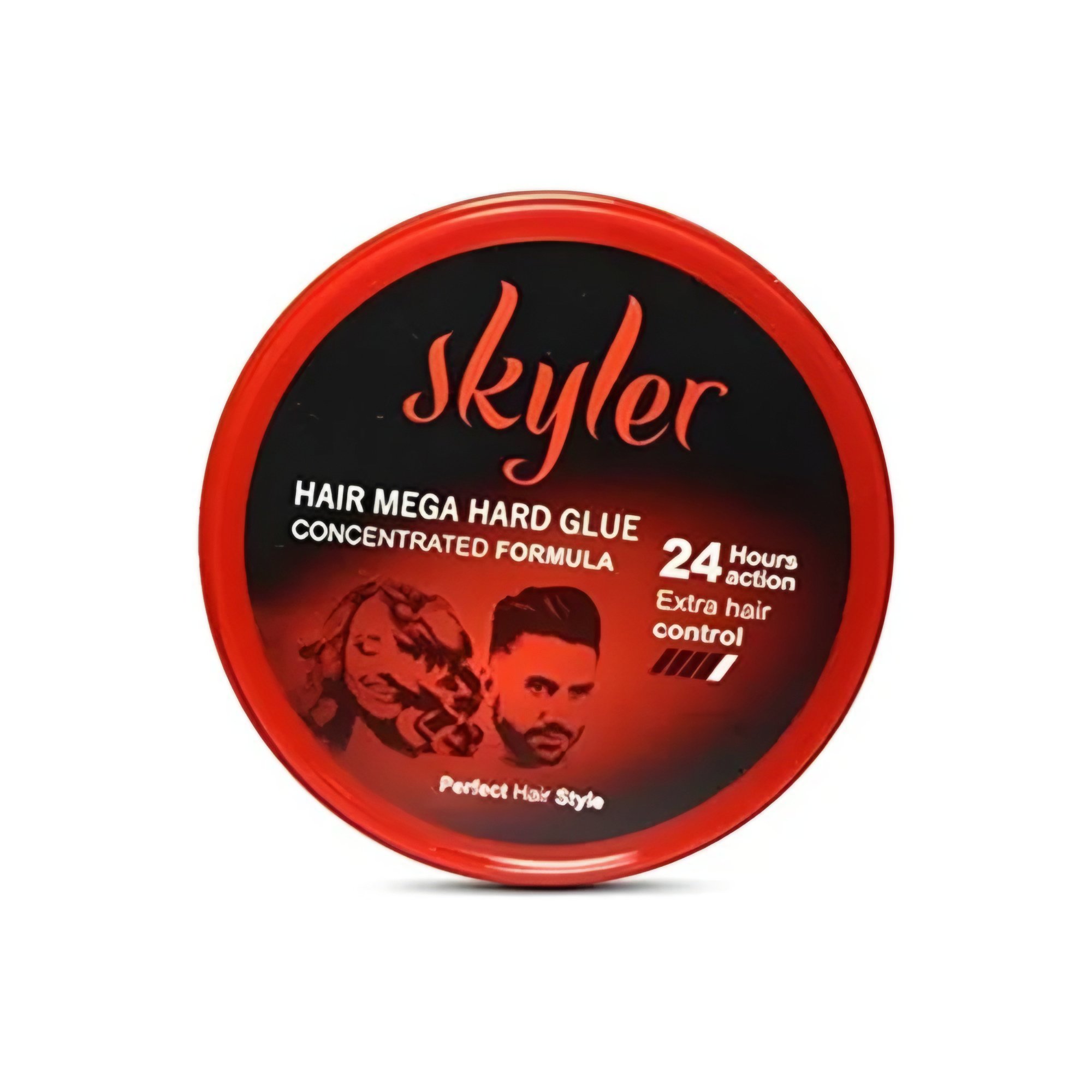 چسب مو اسکایلر قرمز مدل Hair Mega Hard حجم 150 میل