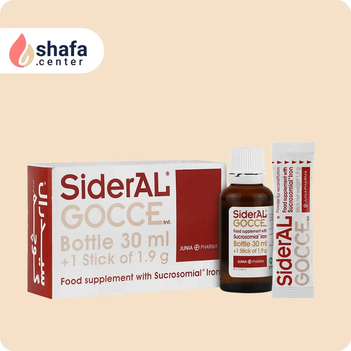 قطره آهن سیدرال گوچه Sideral Gocceجدید