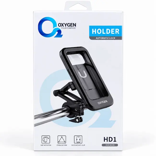 پایه موبایل موتور سیکلت OXYGEN مدل HD1