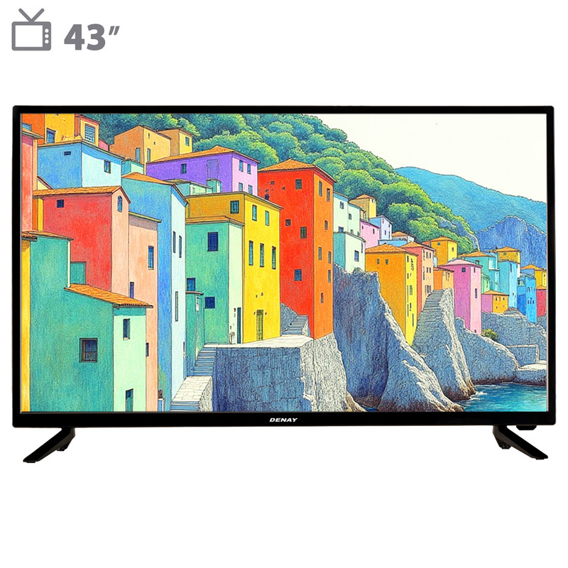 تلویزیون 43 اینچ QLED هوشمند دنای مدل 43AQجدید