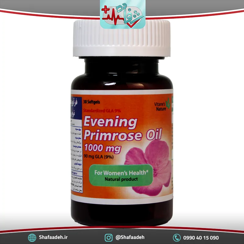 کپسول نرم روغن گل مغربی ویتان نیچرز 30 عدد - Vitanes Nature Evening Primrose Oil 30 Softgels