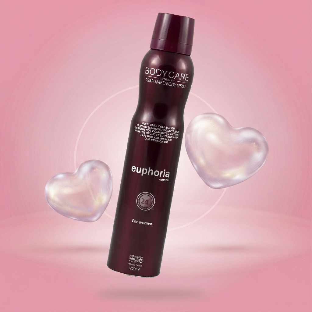 اسپری بدن زنانه ایفوریا بادی کر body care