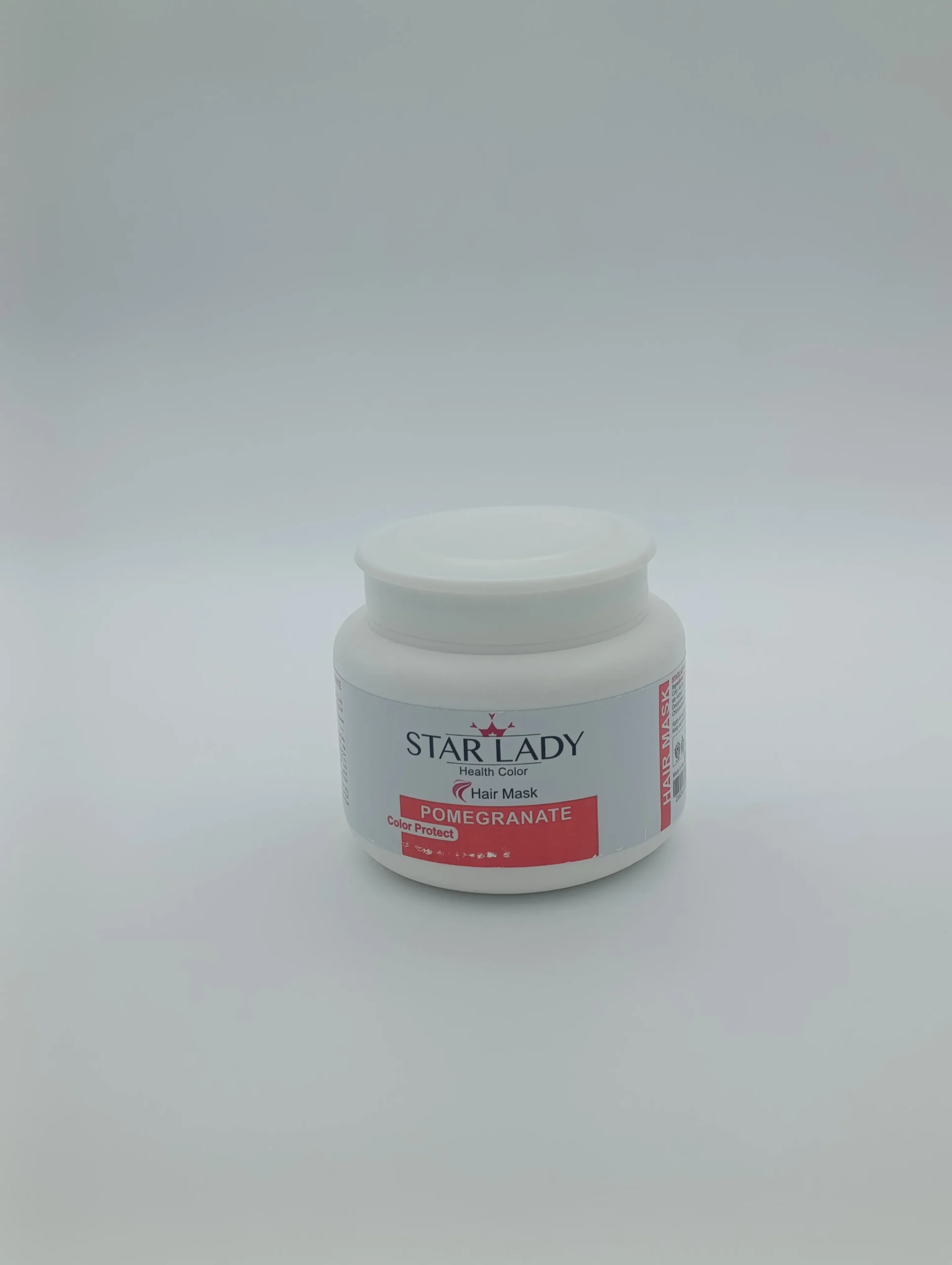 ماسک مو عصاره انار استارلیدی Starlady حجم 500 میل | تثبیتکننده و درخشانکننده موهای رنگشده (با آبکشی)