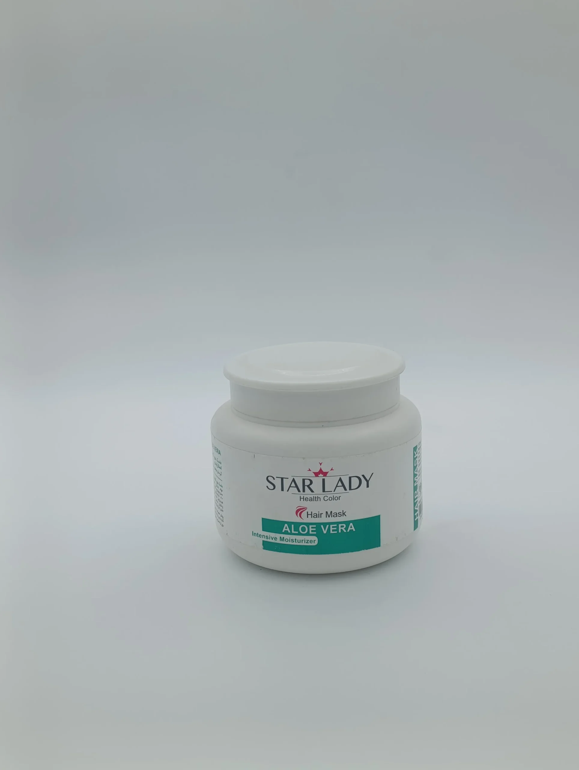 ماسک مو آلوئه ورا و کلاژن استارلیدی Starlady حجم 500 میل | آبرسان عمیق، ضد وز و نرمکننده موهای خشک (با آبکشی)