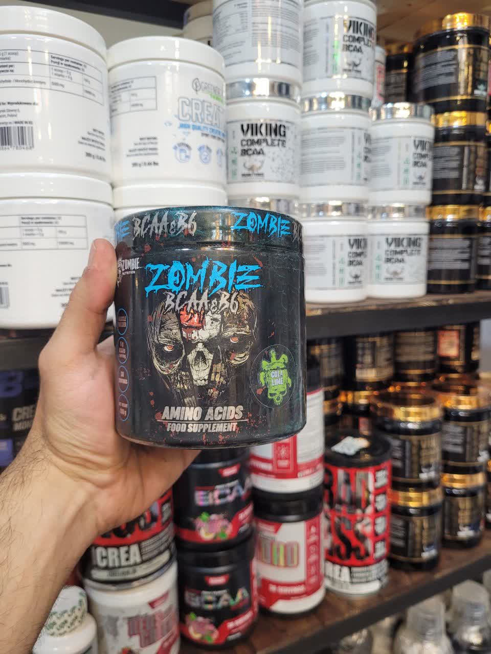 بی سی ای ای زامبی + ویتامین B6 اصل | Zombie BCAA & B6 Supplements