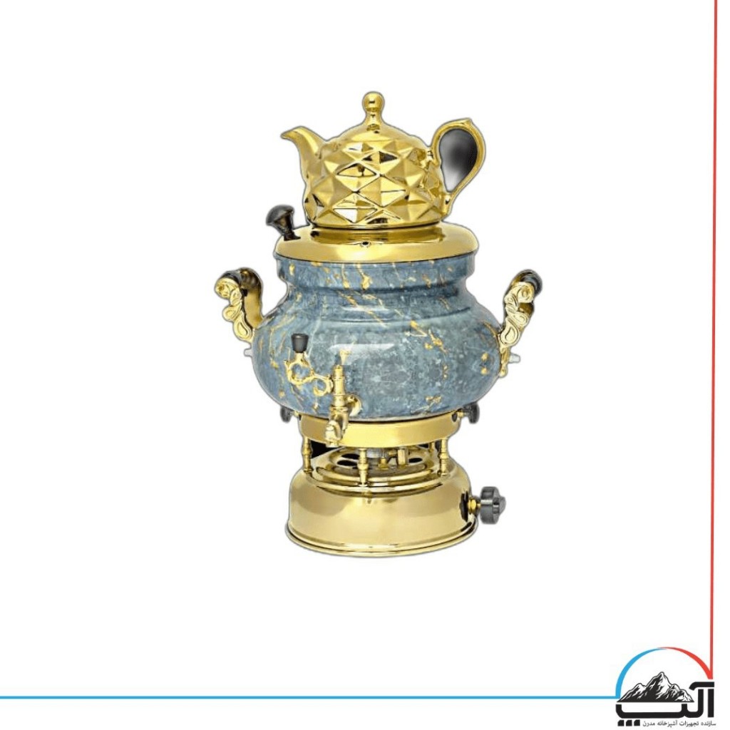 سماور طوفان 6 لیتری مدل سنگی سه کاره