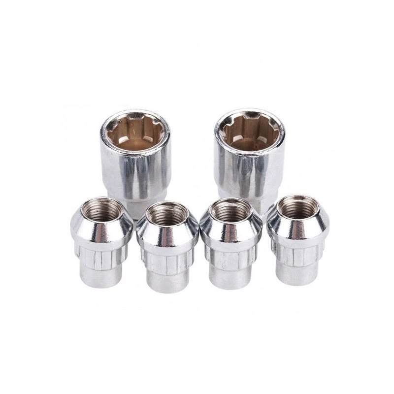 مهره چرخ و رینگ ضد سرقت خودرو چیکال مدل M-60 مناسب برای تیبا مجموعه 6 عددیجدید