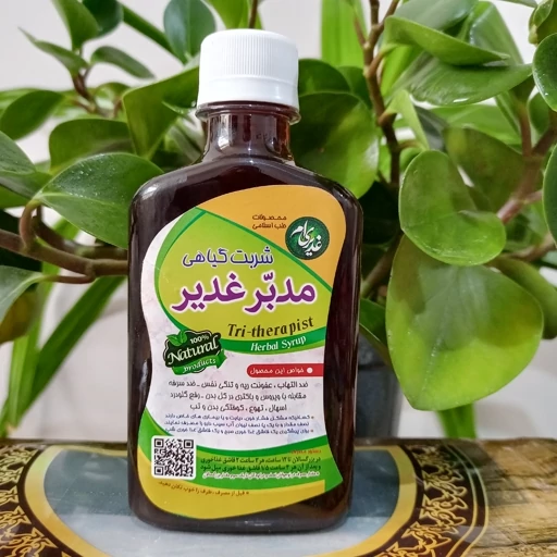 شربت مدبر غدیر | تقویت سیستم ایمنی و درمان سرماخوردگی