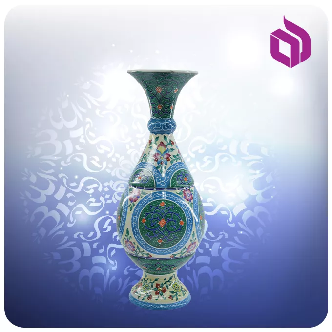 گلدان صراحی مینا 25 سانت