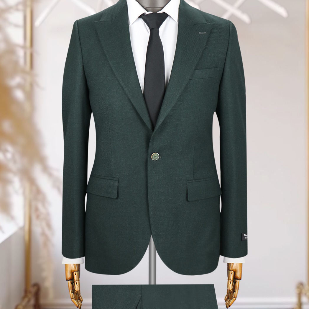 کت شلوار فاستونی کج راه سبز دراپ 8 کد 117532جدید