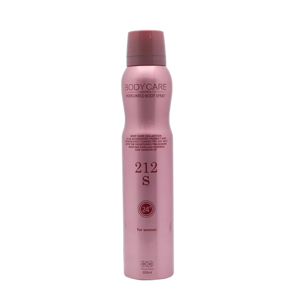 اسپری بدن 212 زنانه بادی کر حجم 200 میل Body Care