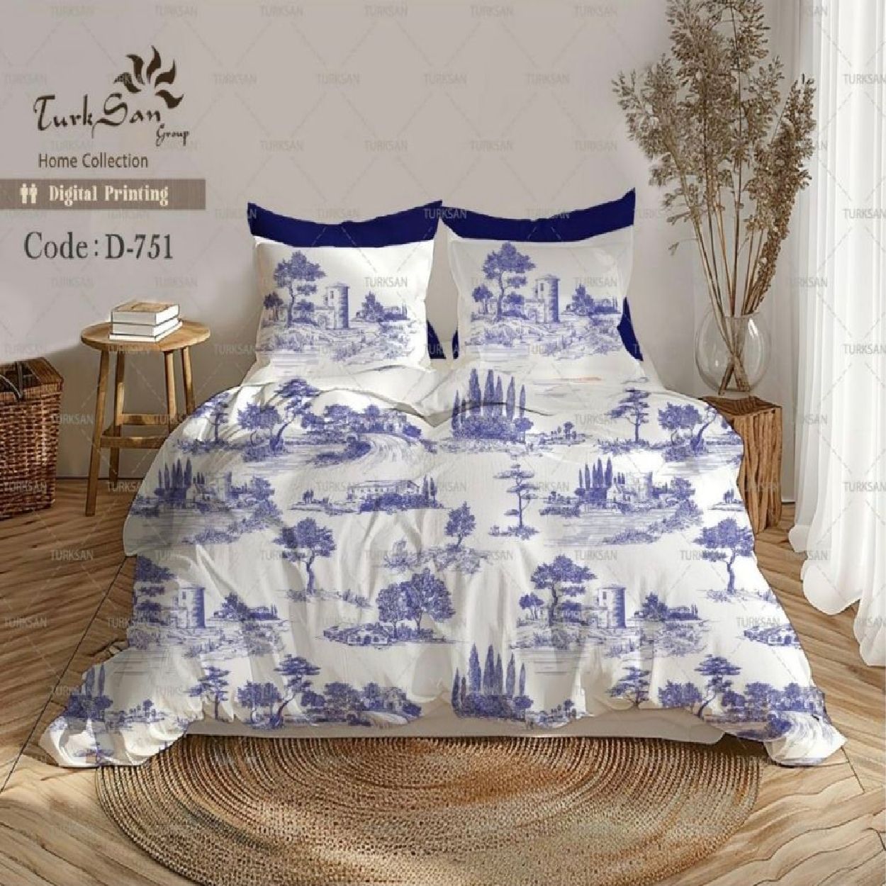 سرویس روتختی ترکسان دونفره کد D-751جدید
