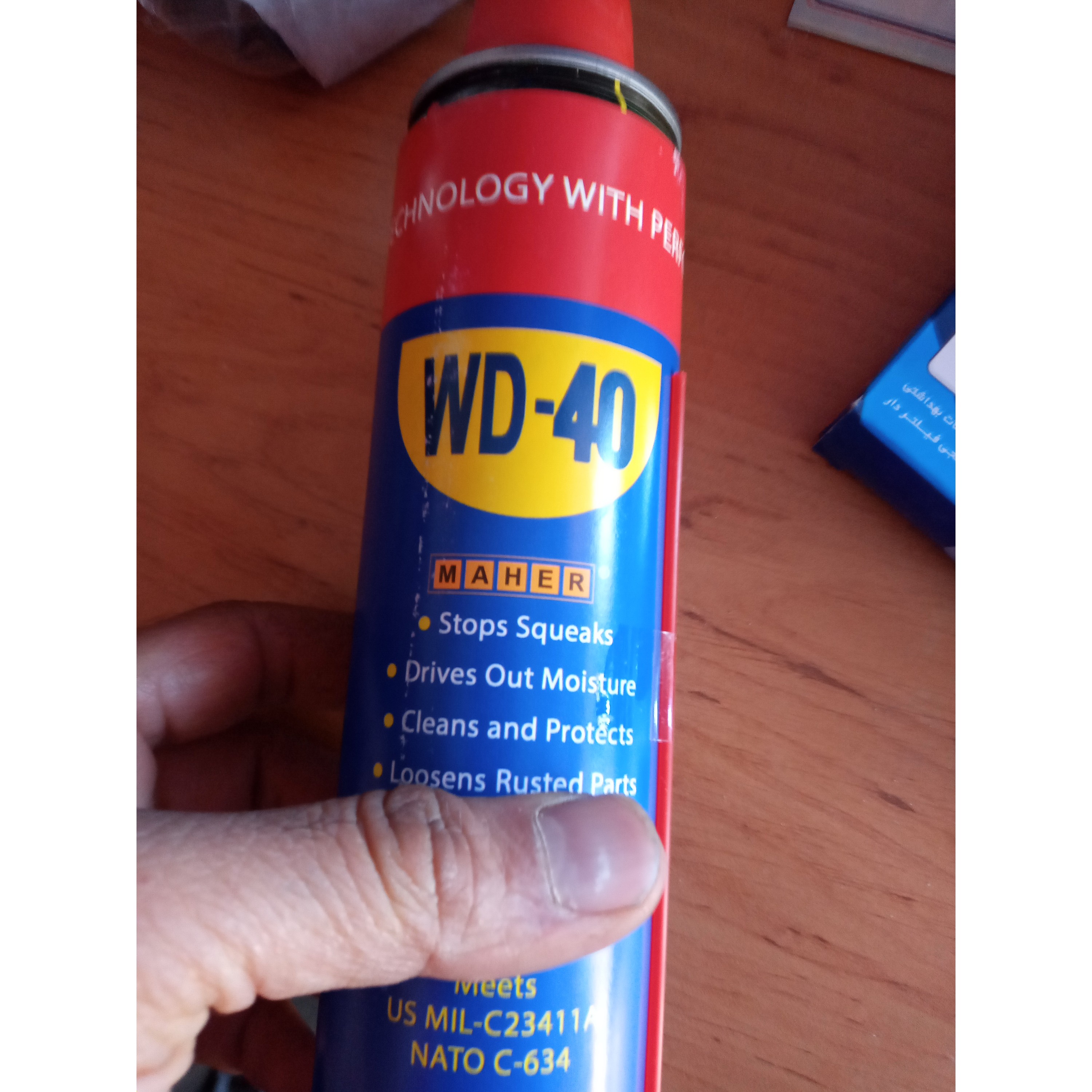 اسپری روان کننده ماهر wD40جدید