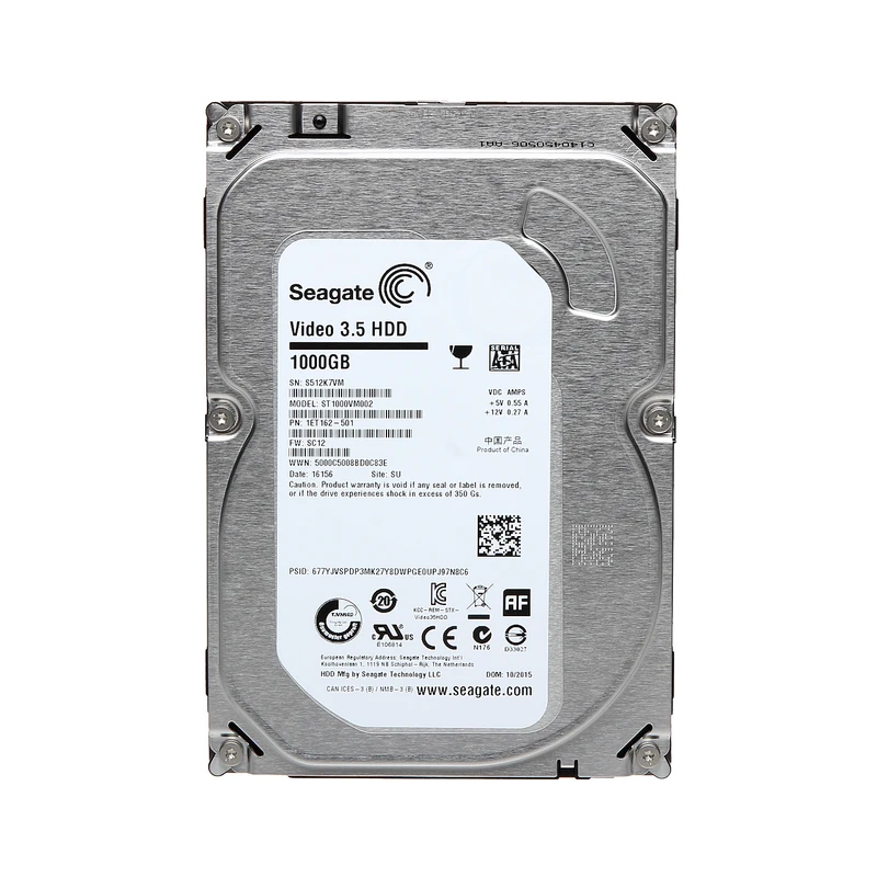 هارد دیسک اینترنال Seagate ظرفیت یک ترابایت نو