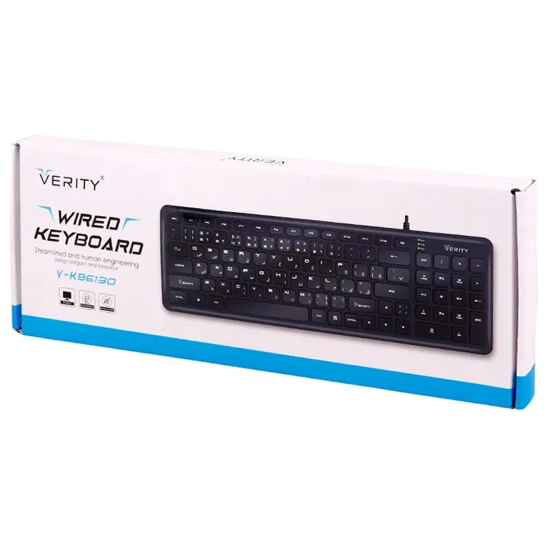 کیبورد باسیم وریتی مدل V-KB6130جدید