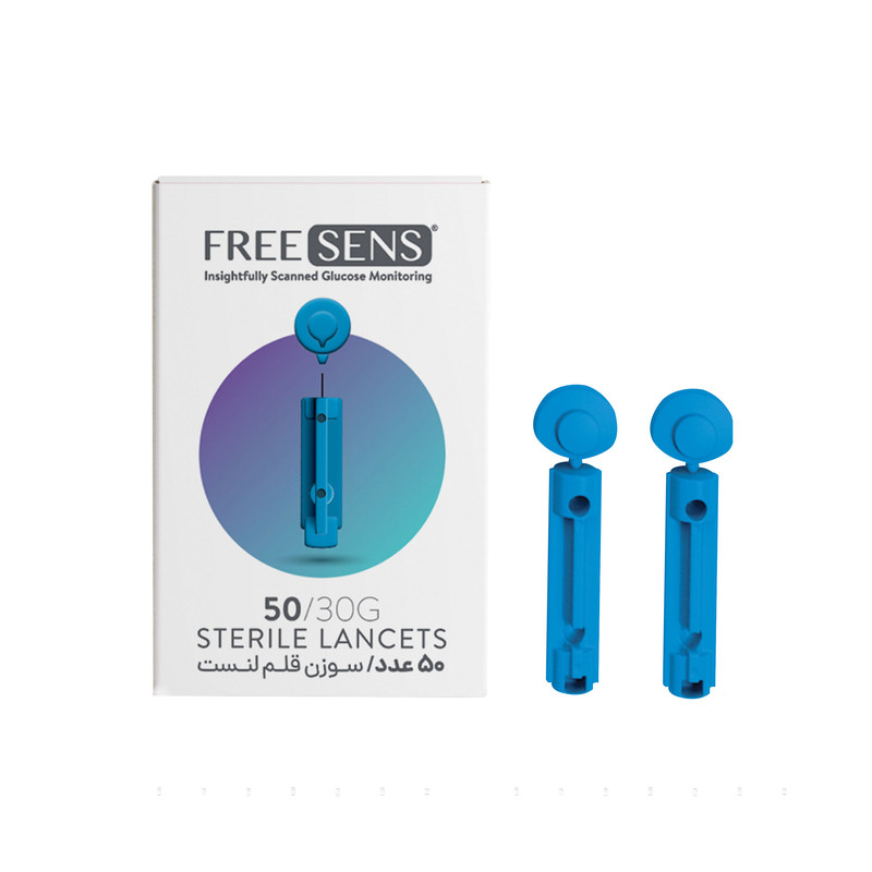 سوزن تست قند خون فریسنس مدل 30G بسته 50 عددیجدید