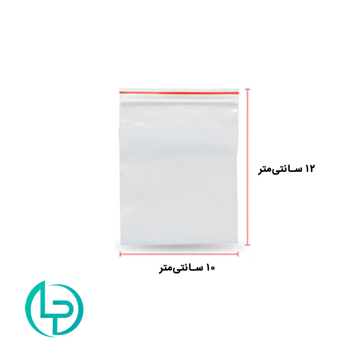 زیپکیپ 12×10 هر بسته 100 عددی