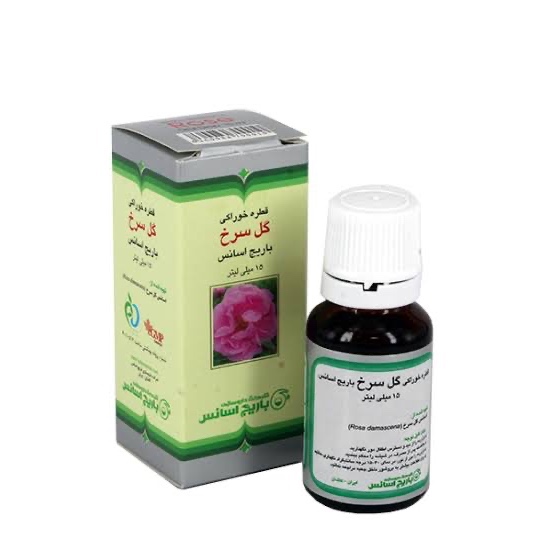 قطره گلسرخ باریج -15میل جدید
