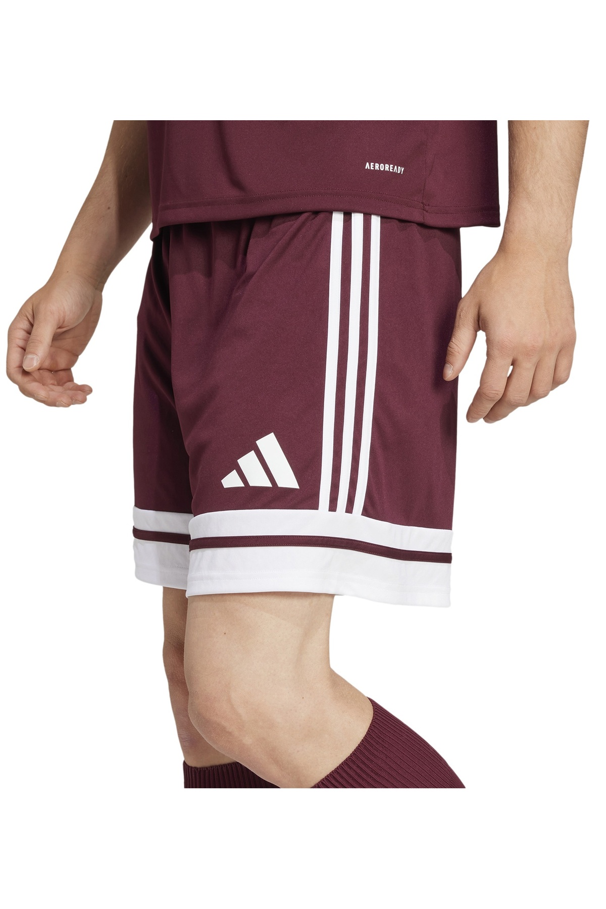شلوارک آدیداس مدل adidas Squa25 Erkek Spor Gnlk ortu Bordoجدید
