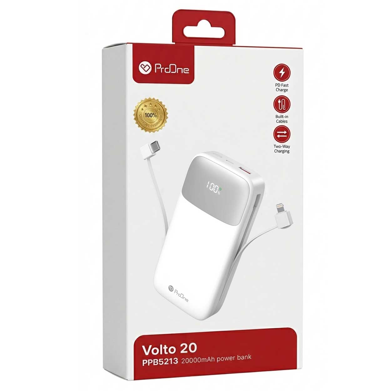 پاوربانک پرووان PROONE PPB5213 VOLTO 20 20000MAHجدید