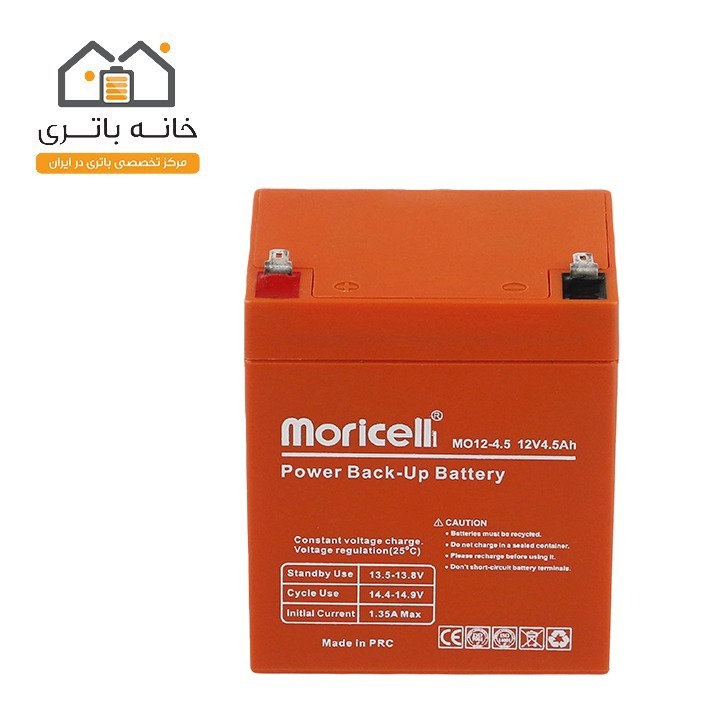 باتری سیلد اسید 12 ولت 4.5 آمپر موریسل moricellجدید
