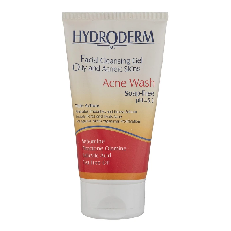 ژل شستوشوی صورت هیدرودرم مدل Oily Skin وزن 150 گرم