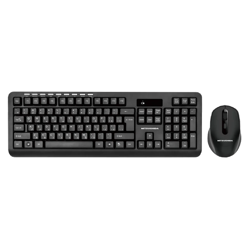 کیبورد و ماوس بیسیم میتسوشیدا مدل KC-6800