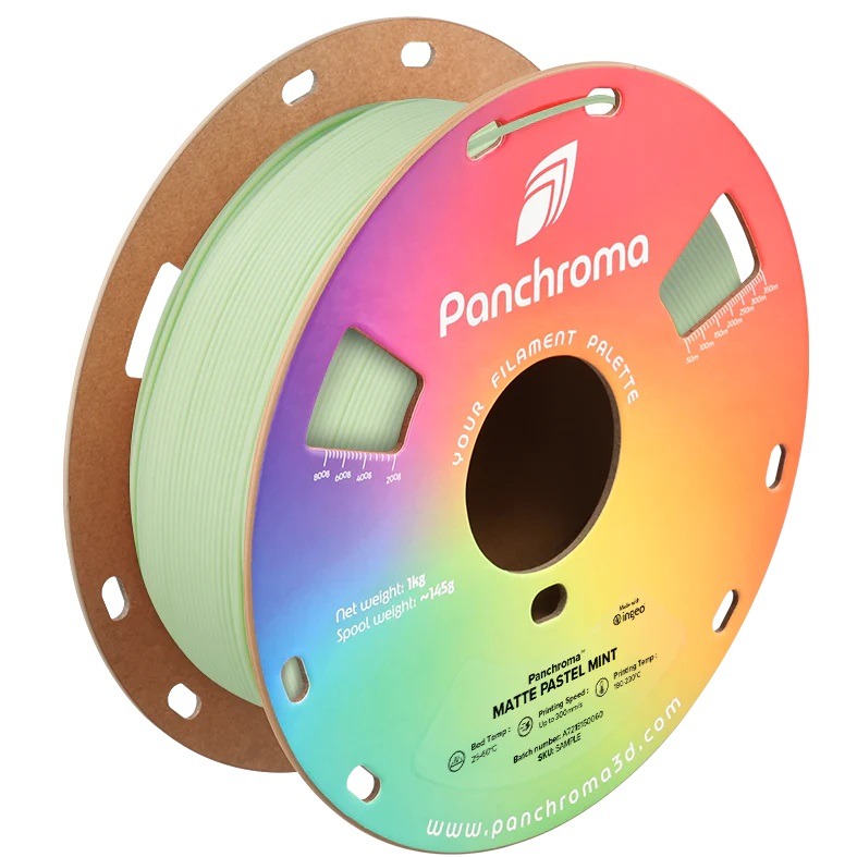 فیلامنت Panchroma Matte PLA برند Polymaker رنگ نعنا پاستلی Pastel Mintجدید