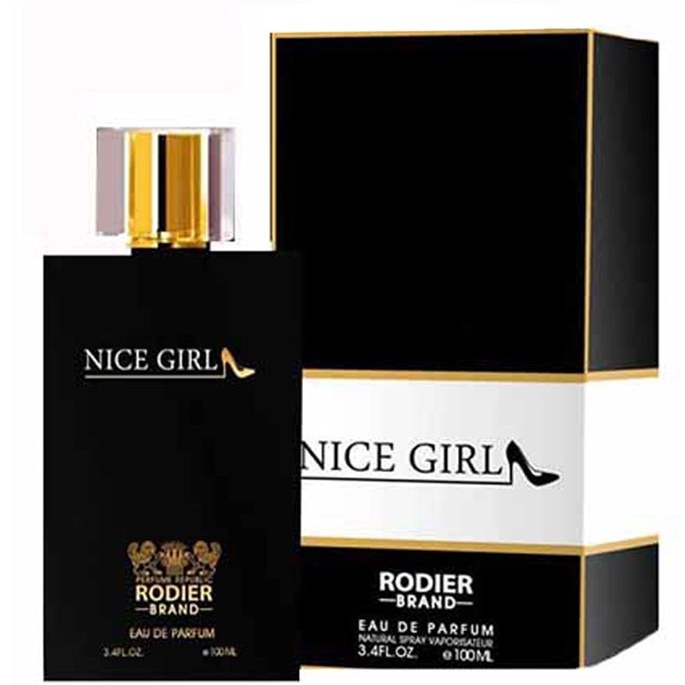 ادکلن رودیر مدل نایس گرل ( گود گرل ) Nice girl حجم 100 میلی لیترجدید