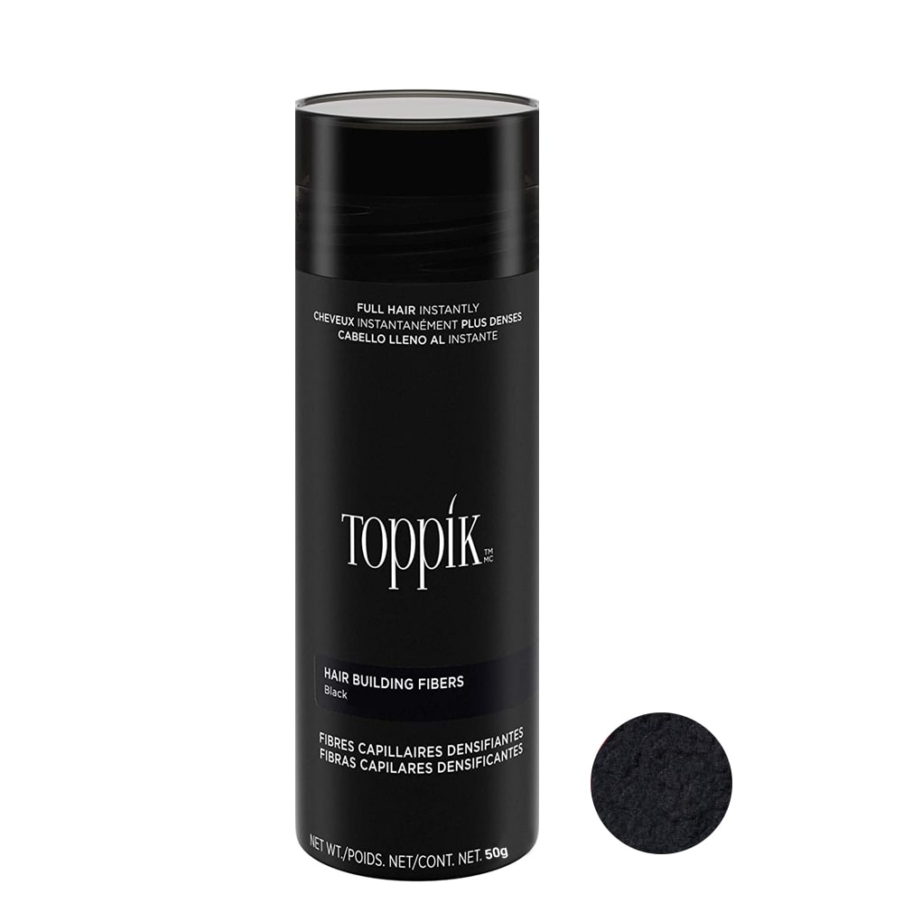 پودر پرپشت کننده مو تاپیک شماره 2 ( Black) بسته 50 گرمیجدید