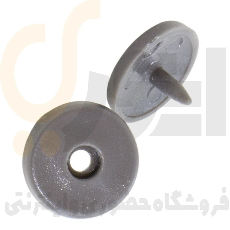 دکمه نگهدارنده روی کمربند ایمنی طوسیجدید